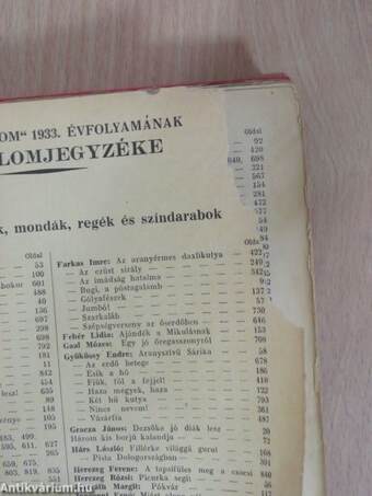 Az Én Ujságom 1932-1933. (nem teljes évfolyam)