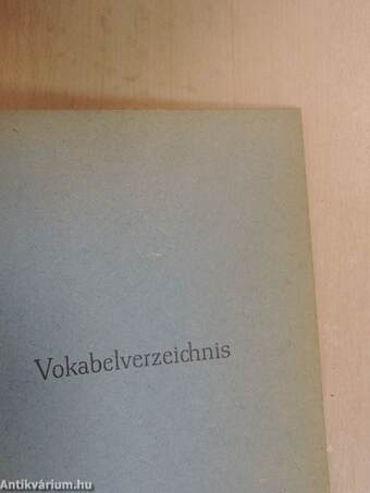 Vokabelverzeichnis