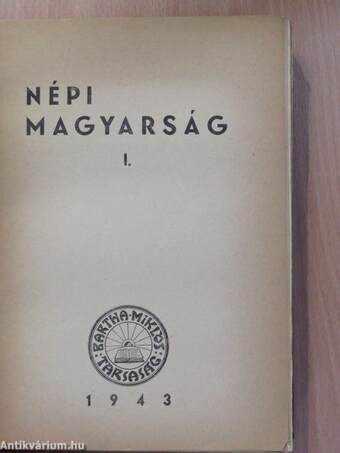 Népi magyarság I-II