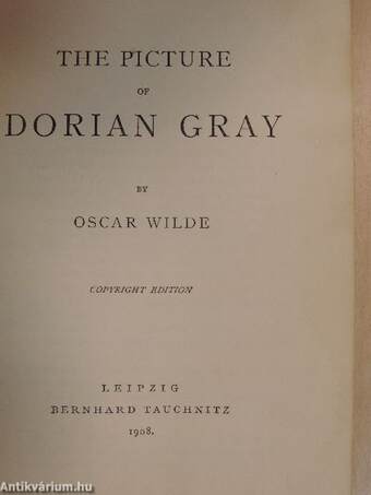 The Picture of Dorian Gray