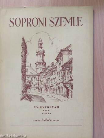 Soproni Szemle 1961/4.
