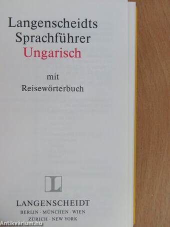 Langenscheidts Sprachführer Ungarisch