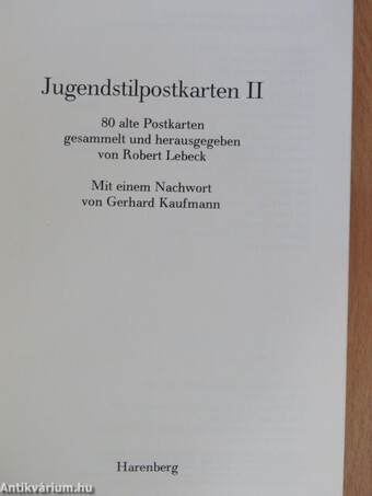 Jugendstilpostkarten II