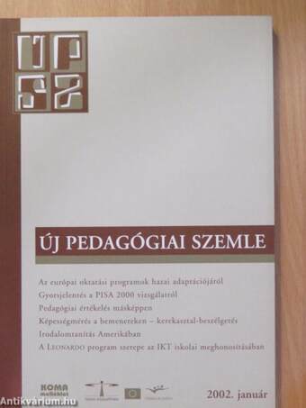 Új Pedagógiai Szemle 2002. (nem teljes évfolyam)