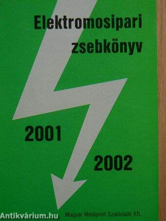 Elektromosipari zsebkönyv 2001-2002