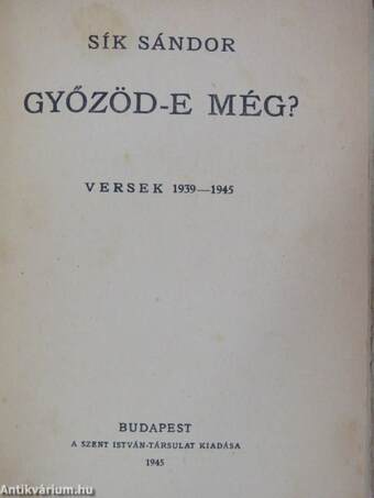 Győzöd-e még?