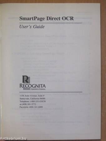 SmartPage Direct OCR