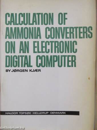 Calculation of ammonia converters on an electronic digital computer