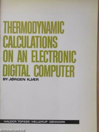 Thermodynamic calculations on an electronic digital computer