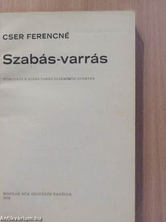 Szabás-varrás