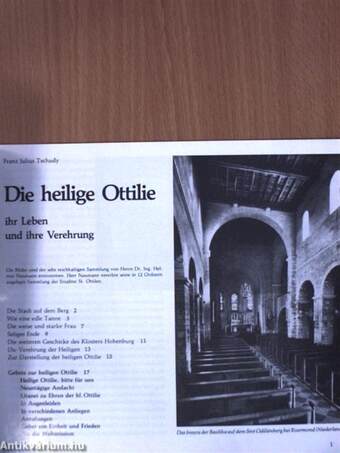 Die heilige Ottilie