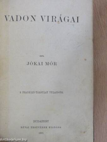 Vadon virágai