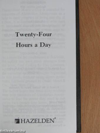 Twenty-Four Hours a Day