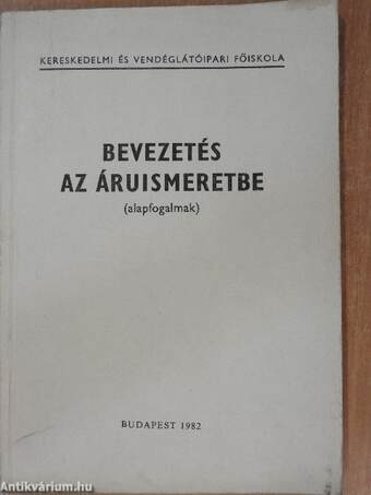 Bevezetés az áruismeretbe