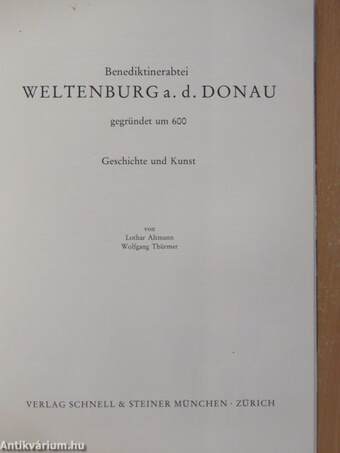 Benediktinerabtei Weltenburg a. d. Donau