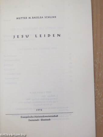 Jesu Leiden