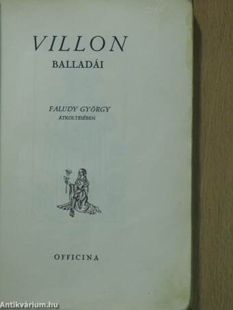 Villon balladái Faludy György átköltésében