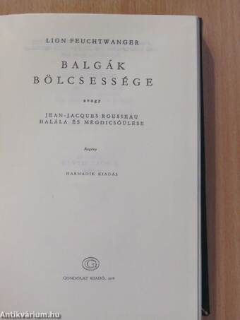 Balgák bölcsessége