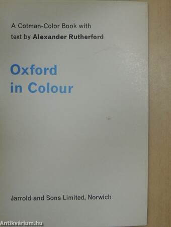 Oxford in Colour