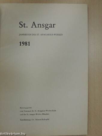 St. Ansgar 1981