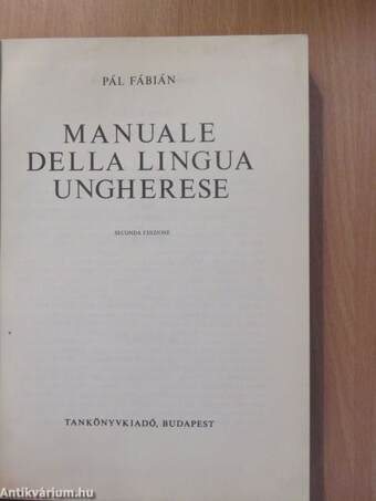 Manuale della lingua ungherese