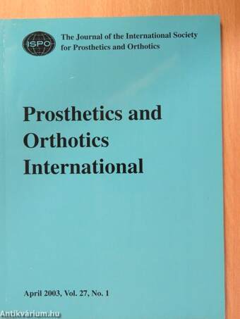 Prosthetics and Orthotics International April 2003