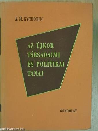 Az újkor társadalmi és politikai tanai