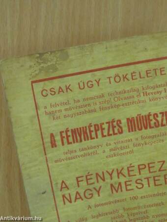 Fényképezés műfényen