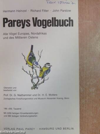 Pareys Vogelbuch