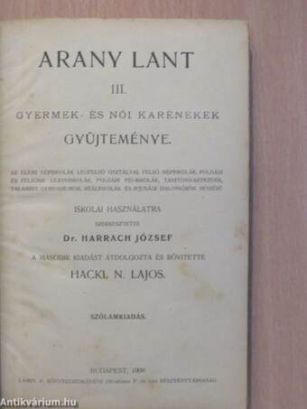 Arany lant III.