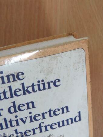 Kleine Bettlektüre für den kultivierten Bücherfreund