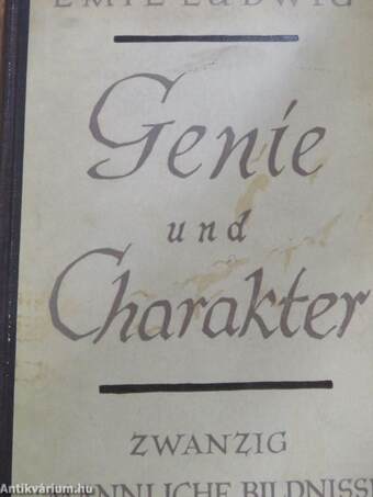 Genie und Charakter