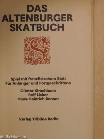 Das Altenburger Skatbuch