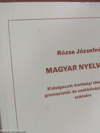 Magyar nyelvtan