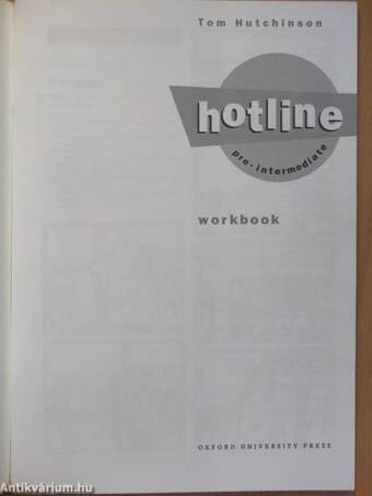 Hotline - Pre-intermediate - Workbook