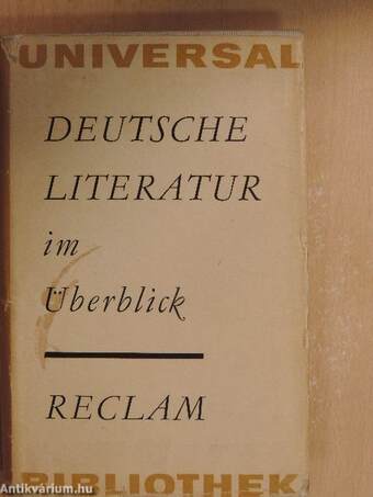 Deutsche Literatur im Überblick