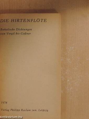 Die Hirtenflöte