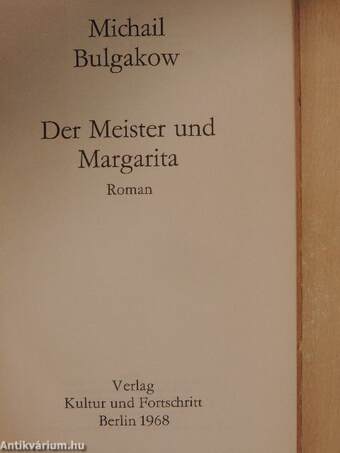 Der Meister und Margarita