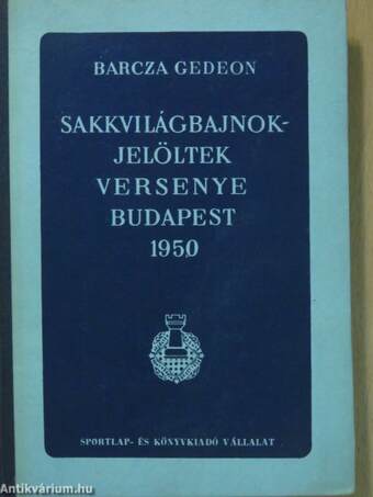 Sakkvilágbajnok-jelöltek versenye Budapest 1950