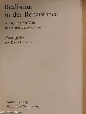 Realismus in der Renaissance