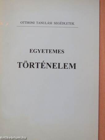 Egyetemes történelem