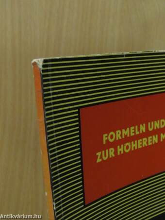 Formeln und Hinweise zur höheren Mathematik