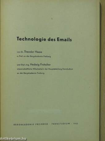 Technologie des Emails