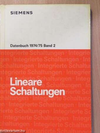 Lineare Schaltungen Datenbuch 1974/75/2.