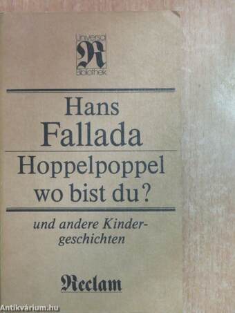 Hoppelpoppel, wo bist du?