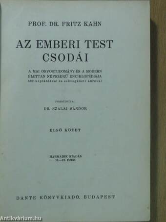 Az emberi test csodái I-II.