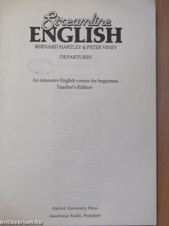 Streamline English Departures - Teacher's Book