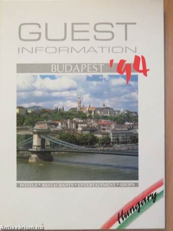 Guest Information Budapest '94