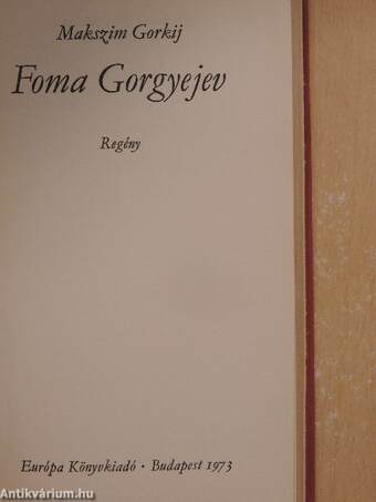 Foma Gorgyejev