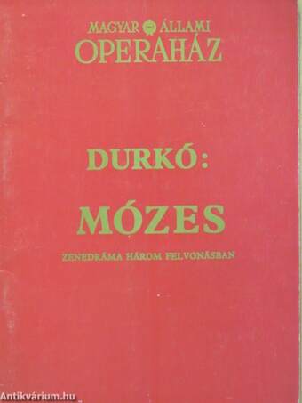 Durkó: Mózes